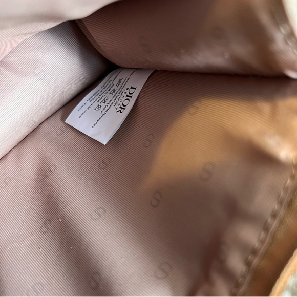 Dior Beauty raffia clutch or shoulder bag, excellent condition, with gift box - Picture 14 of 15